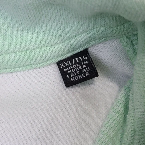 Straight Down 1/4 zip pull over sweater size 2XL - Picture 5 of 6